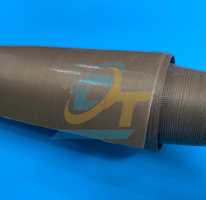 Vải teflon chịu nhiệt màu nâu không keo 0.13mm x 1m  VietNam | Giá rẻ nhất - Công Ty TNHH Thương Mại Dịch Vụ Đạt Tâm